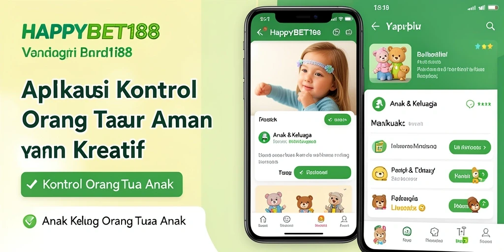 Antarmuka pengguna <strong>HAPPYBET188</strong> yang ramah anak dan mudah digunakan.