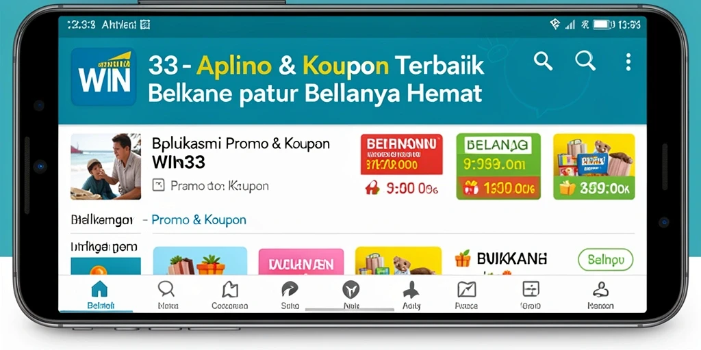 Tampilan antarmuka WIN33 yang sederhana dan fungsional.